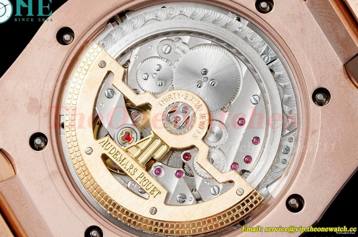 Black 39mm A2121 RG RG Dial Oak 15202 IPF Royal 0202